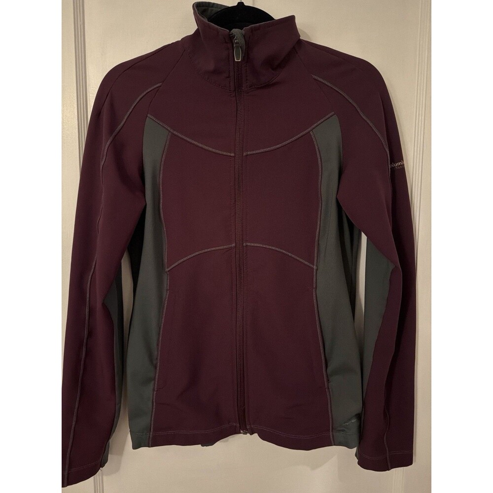 Columbia Titanium Omni-Dry Women’s Track Jacket Full Zip Colorblock M